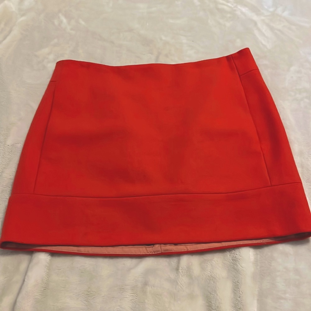 J Crew wool A-line skirt